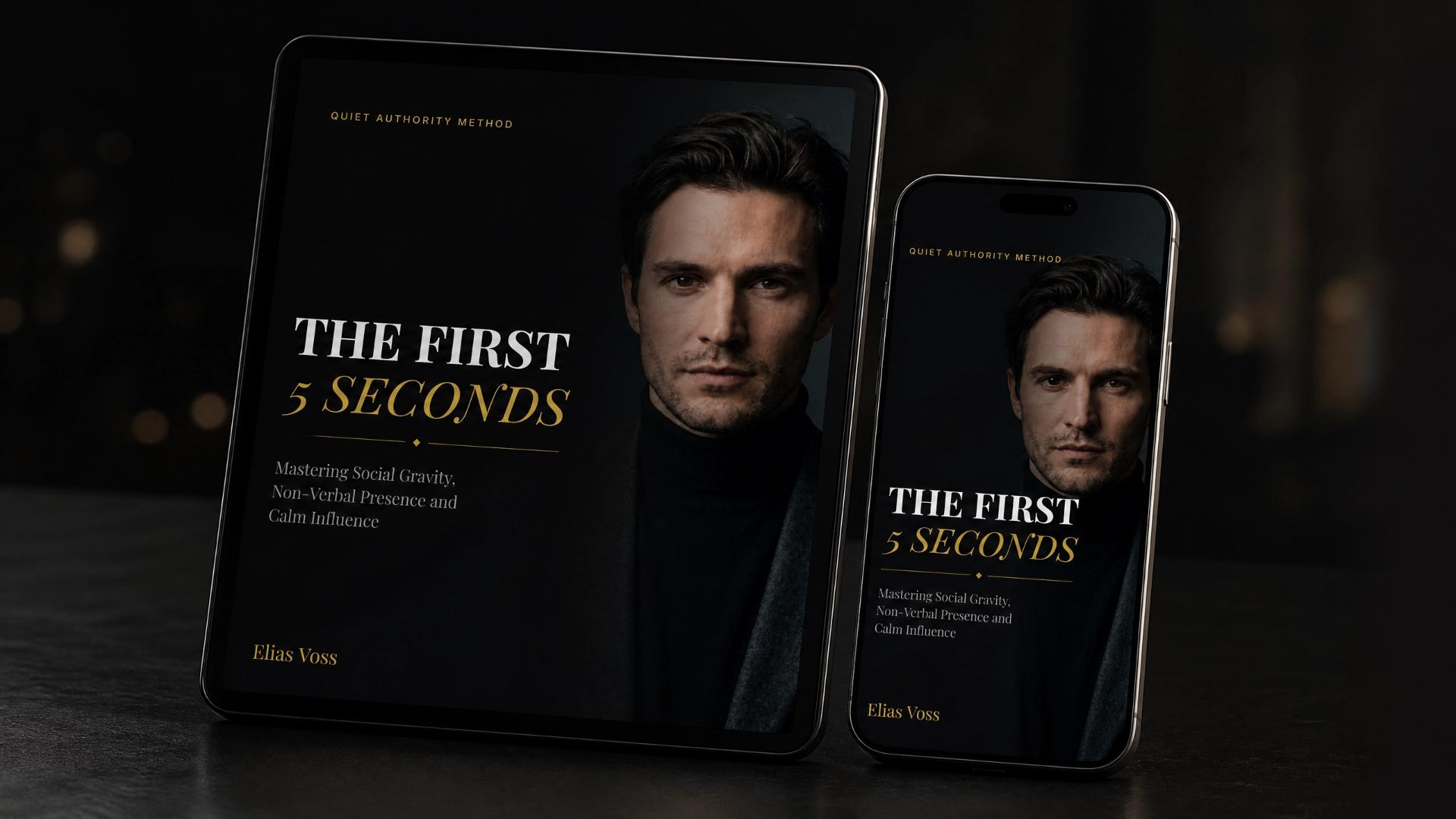 The First 5 Seconds displayed on a tablet